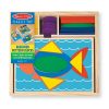 Drewniana układanka– Mozaika Melissa & Doug– kolory i kształty - obrazek 5
