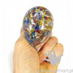 Gniotek z tasiemkami- SQUEEZE RIBBON BALL