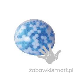 Piłka- gniotek z kuleczkami 10 cm