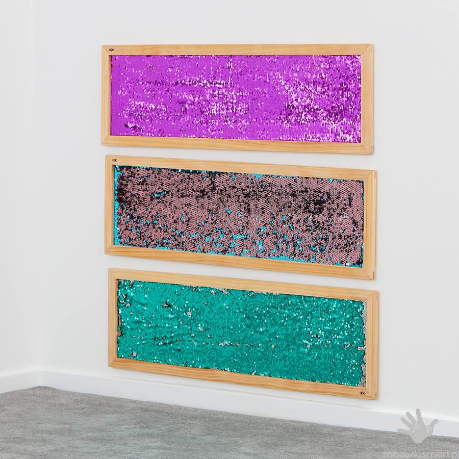 Sensoryczny panel ścienny TTS- srebrny - obrazek 3