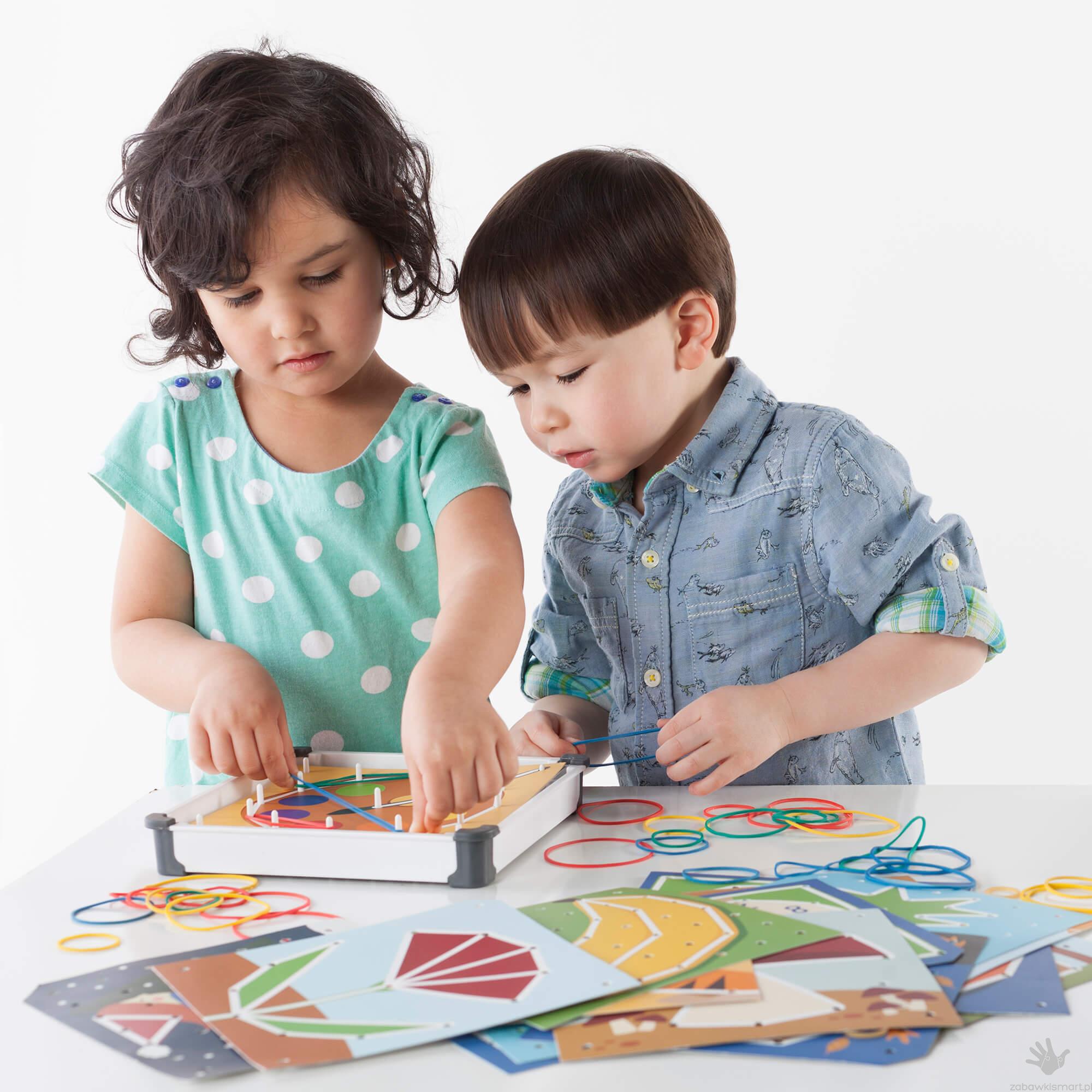 Zabawka manipulacyjna GuideCraft- Geo Boards - obrazek 7