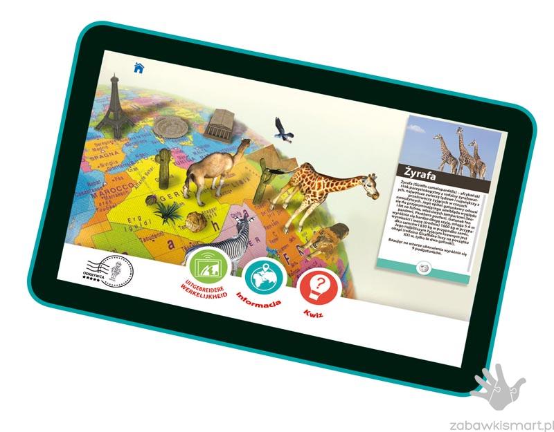 Interaktywny EduGlobus Clementoni- nowa wersja z podświetleniem - obrazek 4