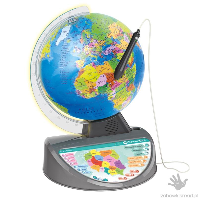 Interaktywny EduGlobus Clementoni- nowa wersja z podświetleniem - obrazek 2