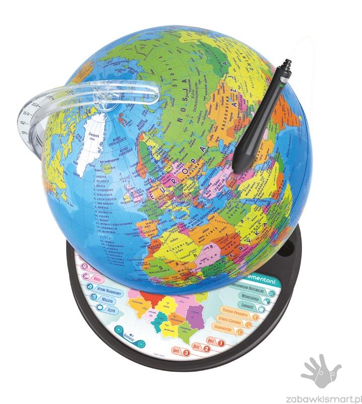 Interaktywny EduGlobus Clementoni- nowa wersja z podświetleniem - obrazek 3