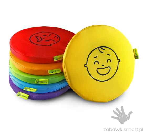 Poduszki EKOSKÓRA (AKS)- zestaw Emocje 6 szt. - obrazek 2