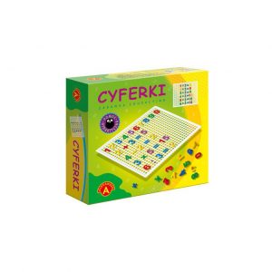 Zabawka edukacyjna "Cyferki w pudełku"- Alexander