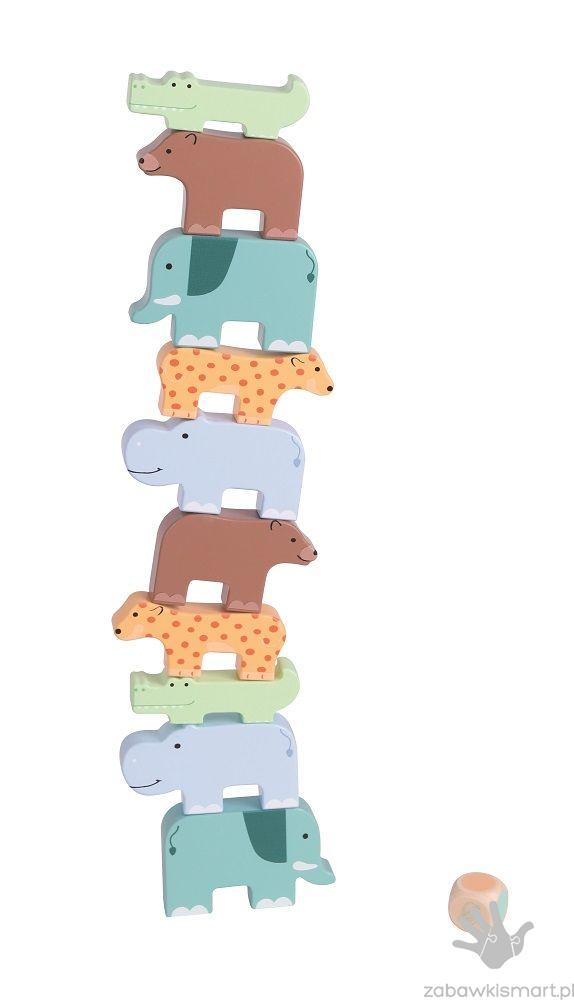 Układanka i gra zręcznościowa Lelin- Zwierzaki - obrazek 3