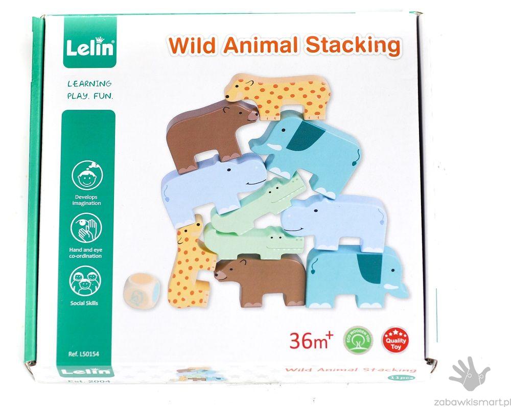 Układanka i gra zręcznościowa Lelin- Zwierzaki - obrazek 2