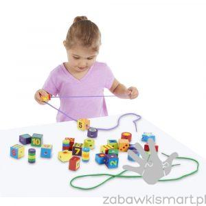 Zestaw dużych koralików do nawlekania- Melissa & Doug