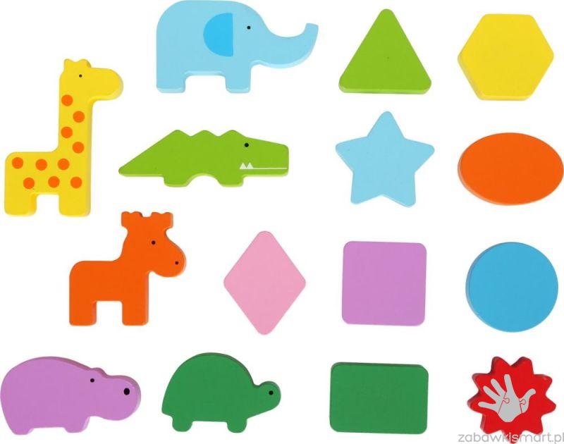 Dotykowe memo w pudełku- Safari- Small Foot - obrazek 5