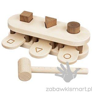 Przebijanka z kształtami- Goki Nature