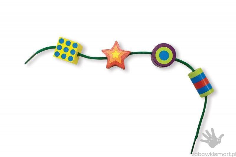 Zestaw dużych koralików do nawlekania- Melissa & Doug - obrazek 5