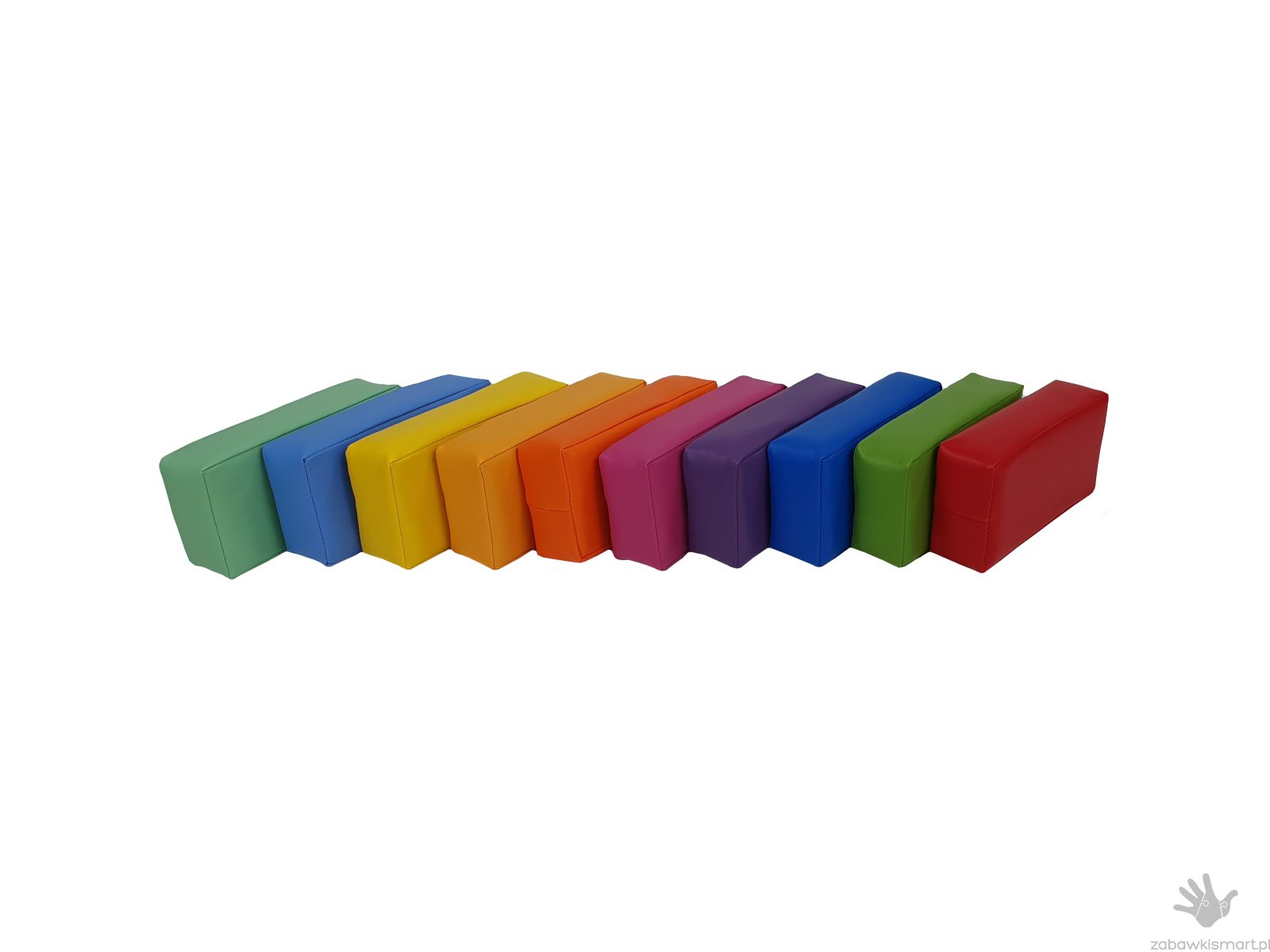 Super cegły- kształtki rehabilitacyjne- zestaw 10 szt. - obrazek 2