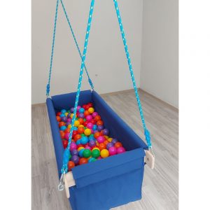 Łódka XXL bez piłeczek- podwieszany basen