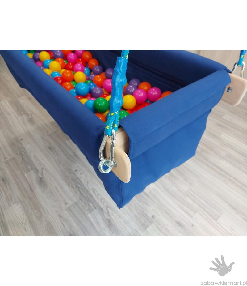 Łódka XXL bez piłeczek- podwieszany basen - obrazek 3