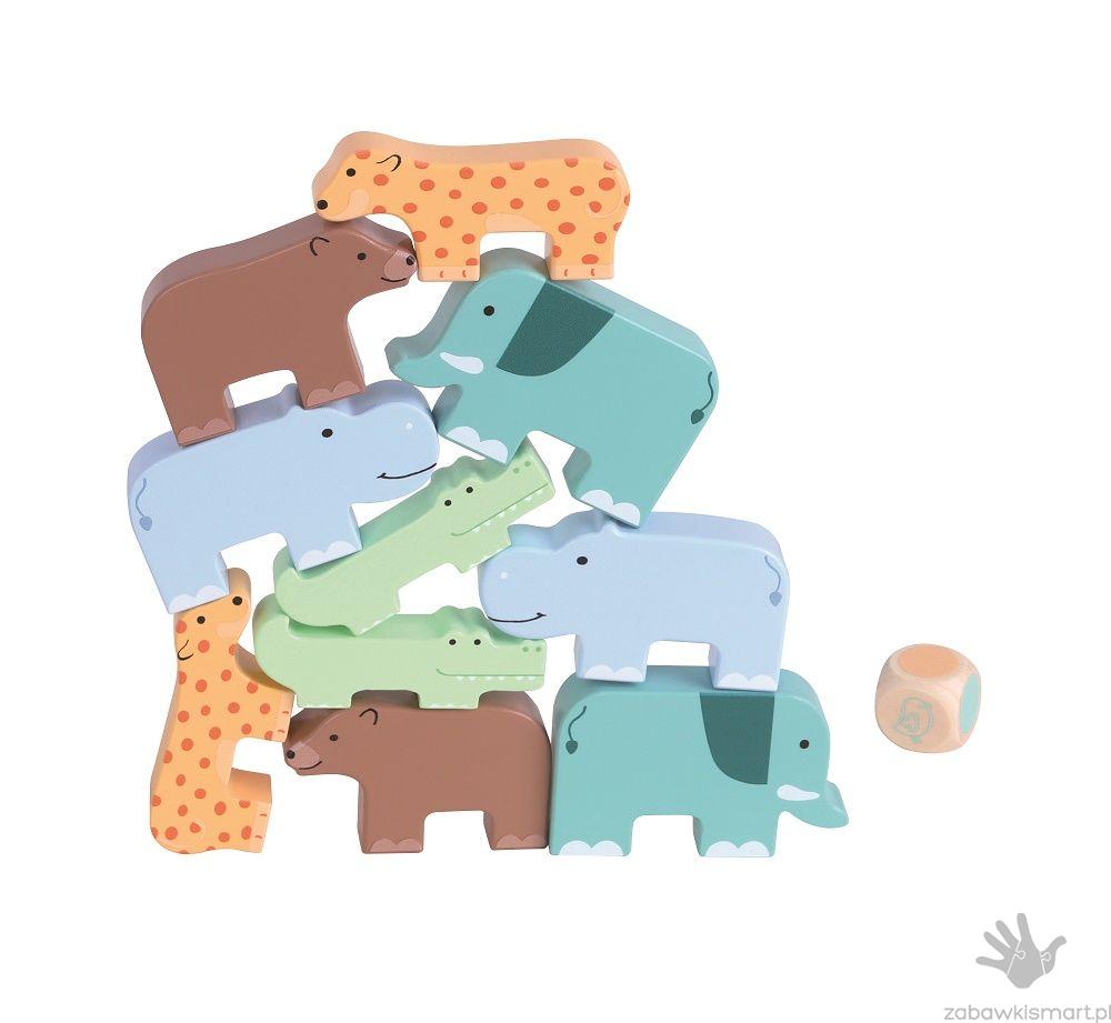 Układanka i gra zręcznościowa Lelin- Zwierzaki