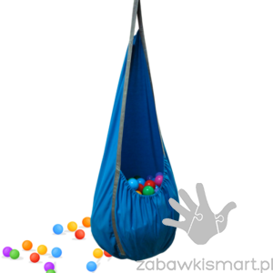 Huśtawka typu KOKON XXL z piłeczkami