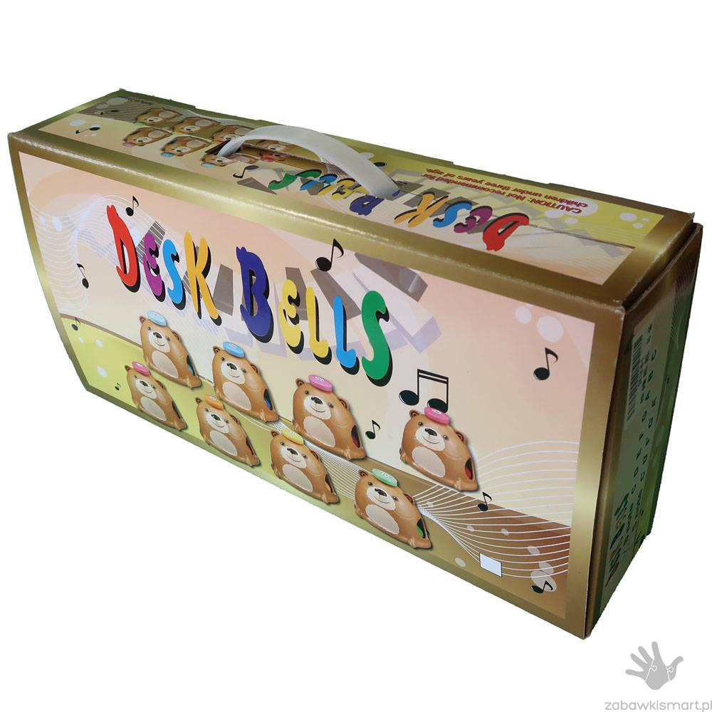 Dzwonki edukacyjne diatoniczne naciskane- zestaw MISIE Velton - obrazek 5