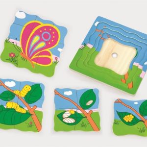 Układanka warstwowa Viga- Motyl