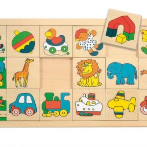 Układanka- dopasuj obrazek- 18 elementów (Woody)