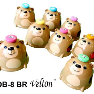 Dzwonki edukacyjne diatoniczne naciskane- zestaw MISIE Velton