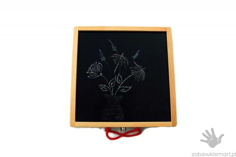 Układanka magnetyczna z tablicą Lelin- zestaw w walizce - obrazek 4