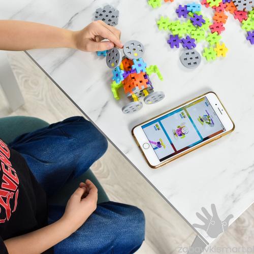 Klocki Meli Basic Constructor- Travel Box 500 - obrazek 3