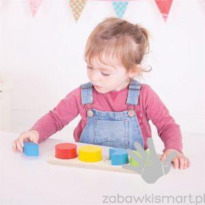 Układanka do nauki ułamków Small Foot (Legler)