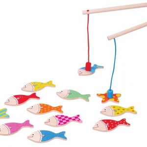 Łowienie rybek- gra magnetyczna Lelin- AKWARIUM