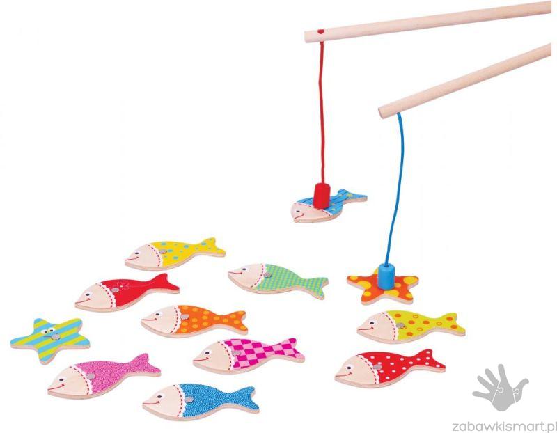 Łowienie rybek- gra magnetyczna Lelin- AKWARIUM