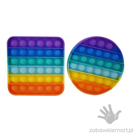 Tęczowe PUSH POP IT BUBBLE- okrągłe - obrazek 2