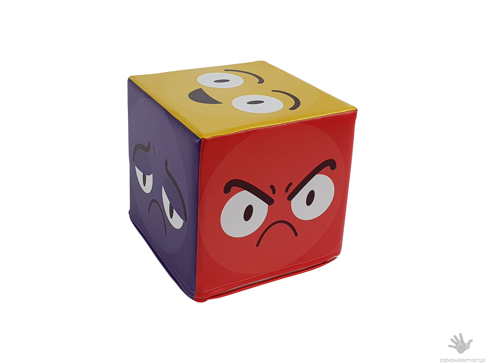 Kostka do gry Emocje- kształtka rehabilitacyjna - obrazek 2