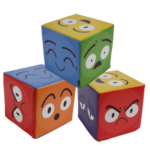 Kostka do gry Emocje- kształtka rehabilitacyjna