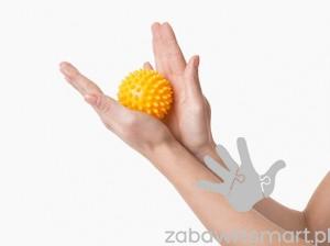 Piłka rehabilitacyjna Tullo- 6,6 cm - obrazek 6