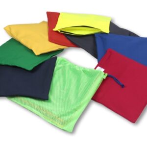 Poduszki/woreczki sensoryczne w worku- OTWIERANE- zestaw 8 szt.