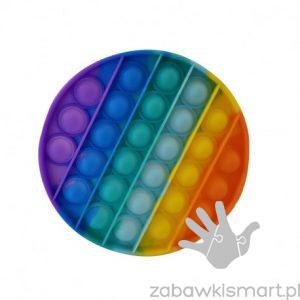 Tęczowe PUSH POP IT BUBBLE- okrągłe