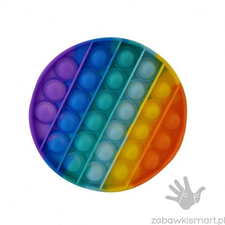 Tęczowe PUSH POP IT BUBBLE- okrągłe
