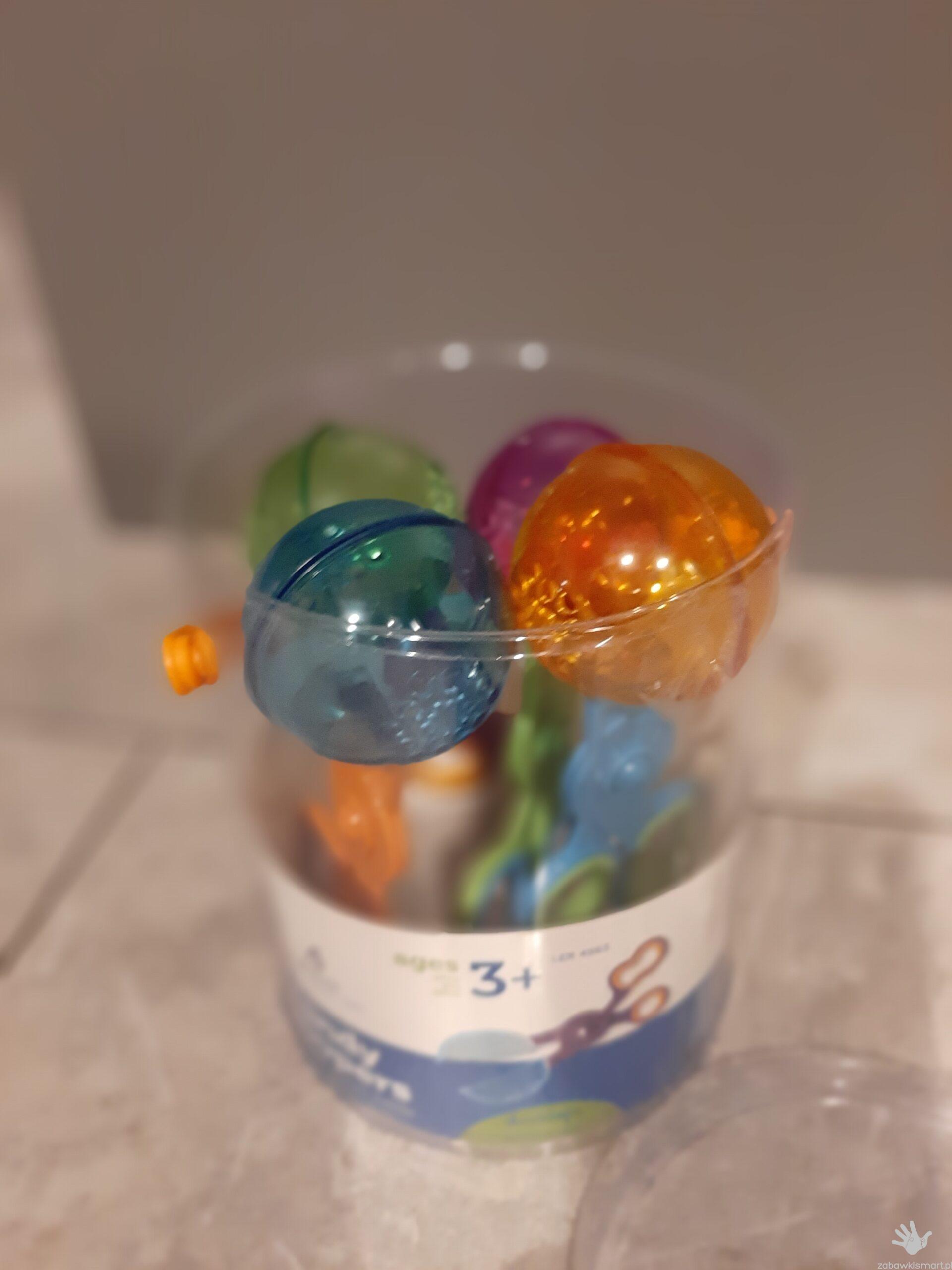 Szczypce dla dzieci- kule z sitkiem (Learning Resources) - obrazek 2