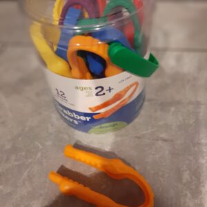 Szczypce dla dzieci Learning Resources- zestaw 12 szt.