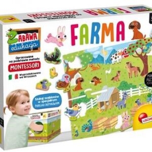 Montessori Puzzle MAXI Lisciani- Moja farma