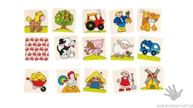 Gra memory GOKI- farma