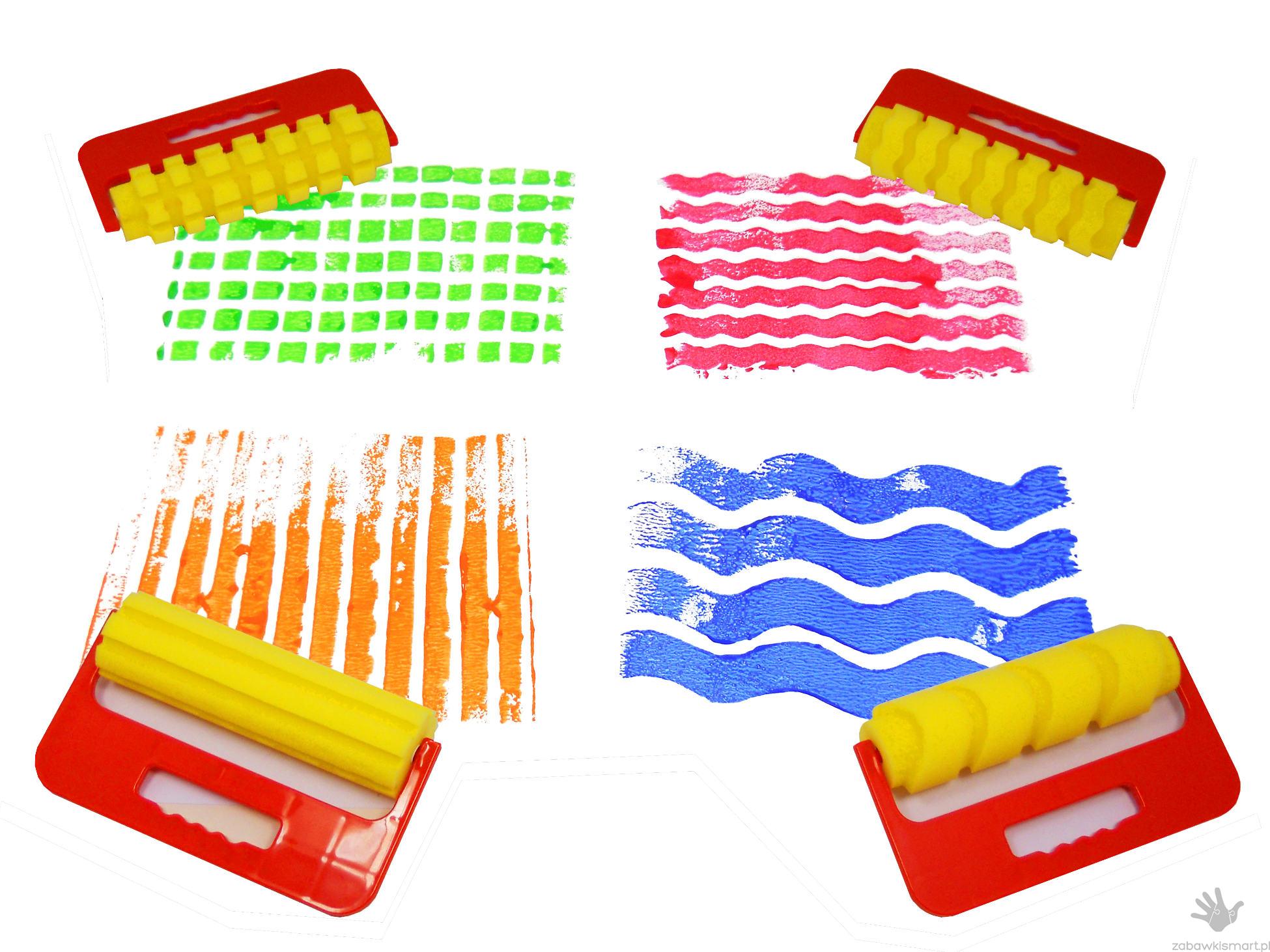 Gigant wałki gąbkowe Anthony Peters- zestaw 4 szt.