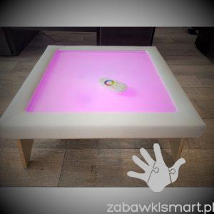 Podświetlany blat ze stolikiem