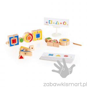 Kształty do nawlekania GuideCraft- zabawka manipulacyjna