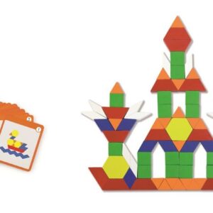 Układanka magnetyczna Viga- klocki geometryczne