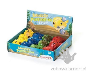 KC Gniotek z kolcami i kolorowymi kuleczkami- Rybka - obrazek 3