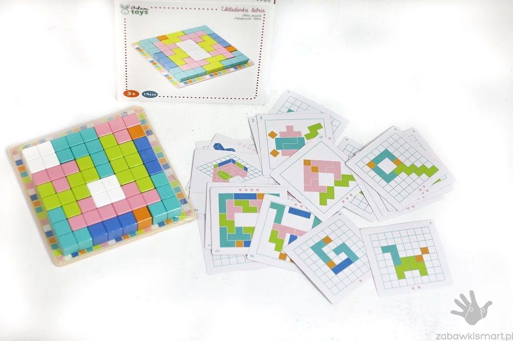 Układanka tetris- Adam Toys - obrazek 6