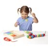 Drewniane korale do nawlekania Melissa & Doug- duże - obrazek 4