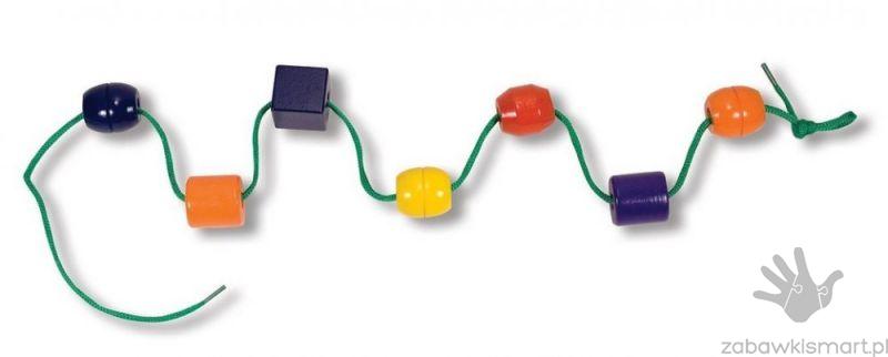 Drewniane korale do nawlekania Melissa & Doug- duże - obrazek 5