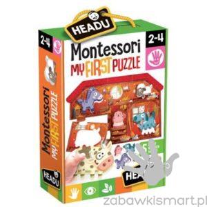 Montessori- Moje pierwsze puzzle FARMA